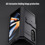 Custodia per telefono anticaduta a tutto tondo King Kong con supporto, For Samsung Galaxy Z Fold4