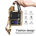 GKK borsa design in pelle + custodia per telefono PC, For Samsung Galaxy Z Flip3 5G