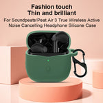 Custodia in silicone per auricolari Bluetooth di colore puro, For SoundPEATS Air 3