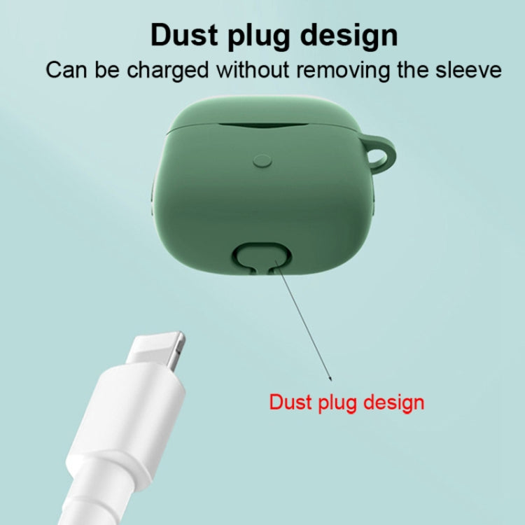 Custodia in silicone per auricolari Bluetooth di colore puro, For SoundPEATS Air 3