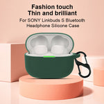 Custodia in silicone per auricolari Bluetooth di colore puro, For Sony LinkBuds S/WF-LS900N