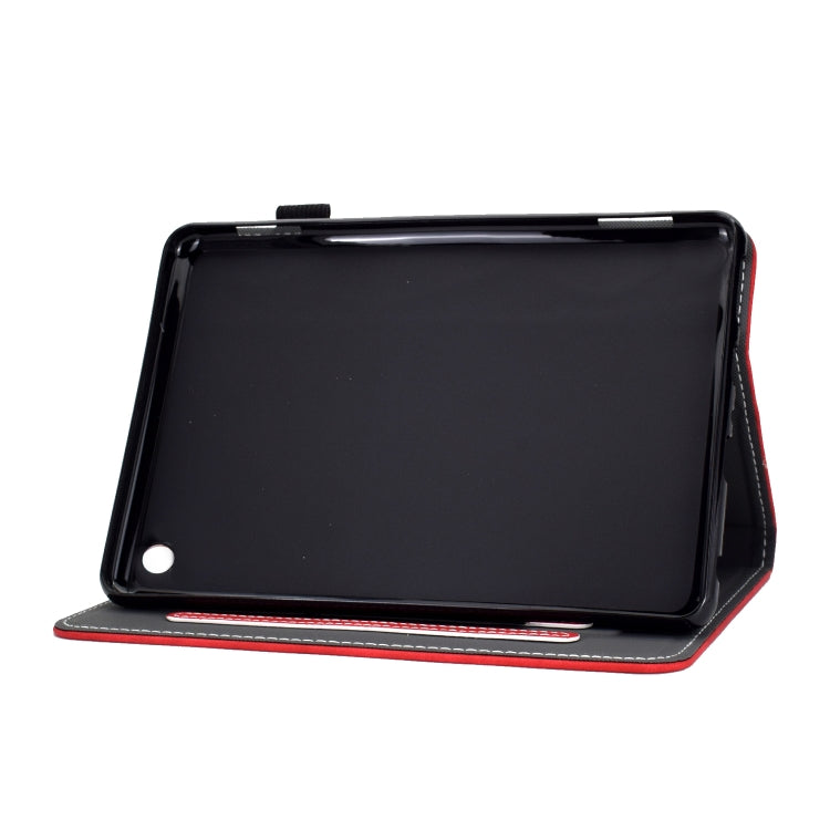 Custodia per tablet in pelle con texture in pelle bovina, For Amazon Kindle Fire 7 2022