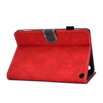 Custodia per tablet in pelle con texture in pelle bovina, For Amazon Kindle Fire 7 2022