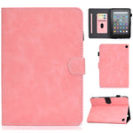 Custodia per tablet in pelle con texture in pelle bovina, For Amazon Kindle Fire 7 2022