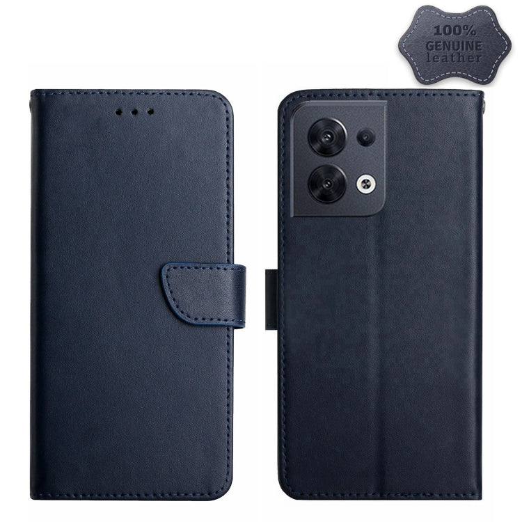 HT02 Custodia per cellulare a vibrazione in vera pelle a prova di impronte digitali, For OnePlus 10T / Ace Pro, For OPPO Reno8 5G, For OPPO Reno8 Pro+ / Reno8 Pro