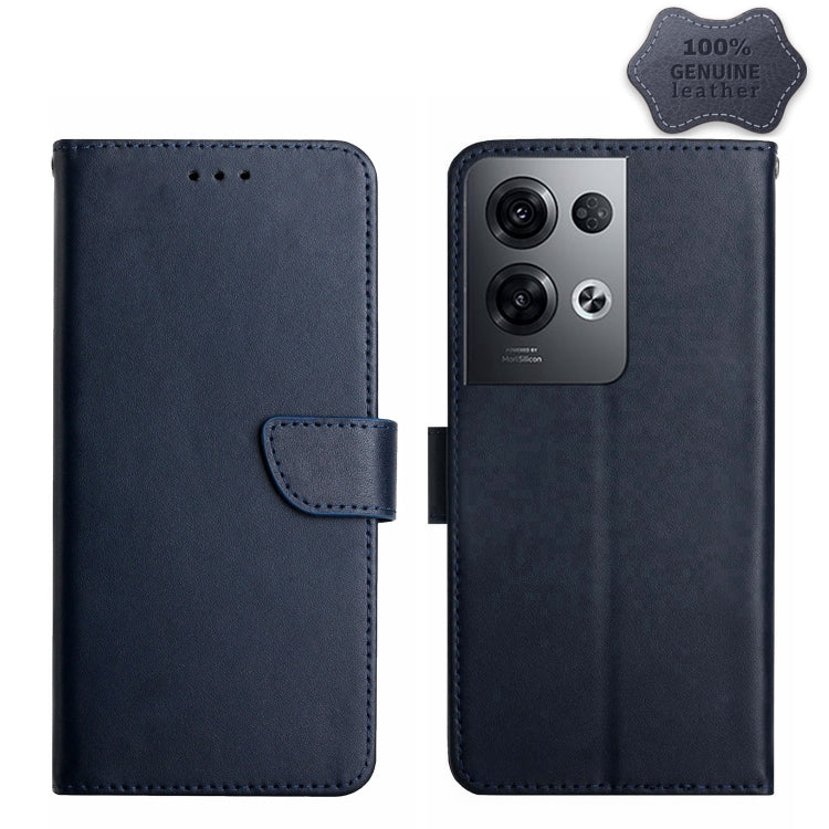 HT02 Custodia per cellulare a vibrazione in vera pelle a prova di impronte digitali, For OnePlus 10T / Ace Pro, For OPPO Reno8 5G, For OPPO Reno8 Pro+ / Reno8 Pro