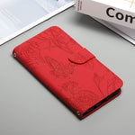 HT03 Cassa del telefono di cuoio di vibrazione impressa farfalla di sensibilità della pelle, For OnePlus 10T / Ace Pro, For OPPO Reno8 5G, For OPPO Reno8 Pro+ / Reno8 Pro
