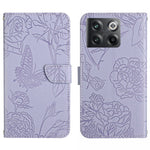 HT03 Cassa del telefono di cuoio di vibrazione impressa farfalla di sensibilità della pelle, For OnePlus 10T / Ace Pro, For OPPO Reno8 5G, For OPPO Reno8 Pro+ / Reno8 Pro