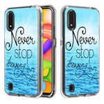 Custodia trasparente TPU per Samsung Galaxy A01
