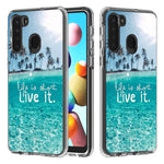 Custodia trasparente TPU per Samsung Galaxy A01