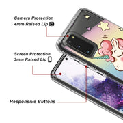 Custodia TPU trasparente per Samsung Galaxy S20+