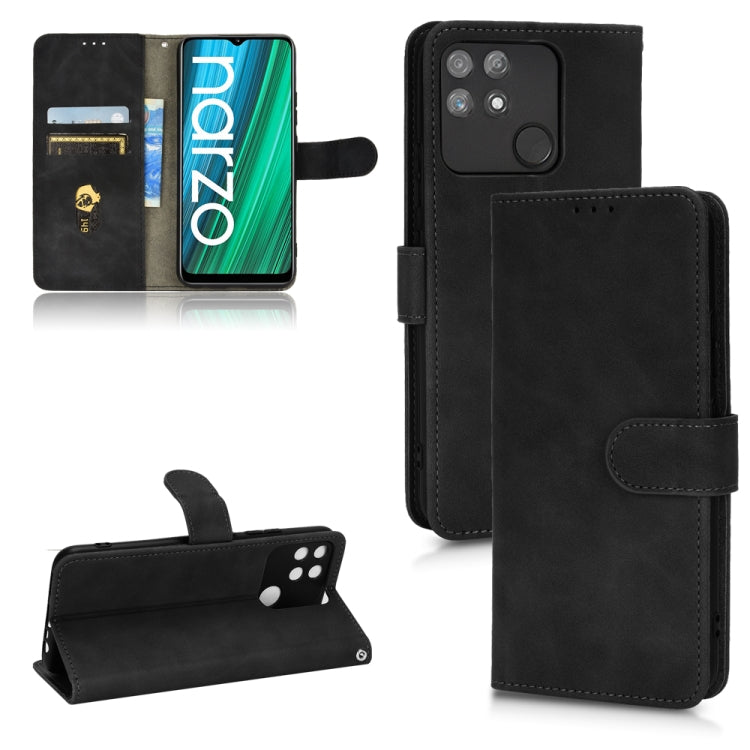 Custodia per telefono in pelle con vibrazione magnetica Skin Feel, For Realme Narzo 50A, For OPPO Reno8 5G, For Asus ROG Phone 6, For Samsung Galaxy M13 4G