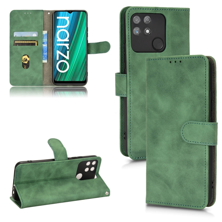 Custodia per telefono in pelle con vibrazione magnetica Skin Feel, For Realme Narzo 50A, For OPPO Reno8 5G, For Asus ROG Phone 6, For Samsung Galaxy M13 4G