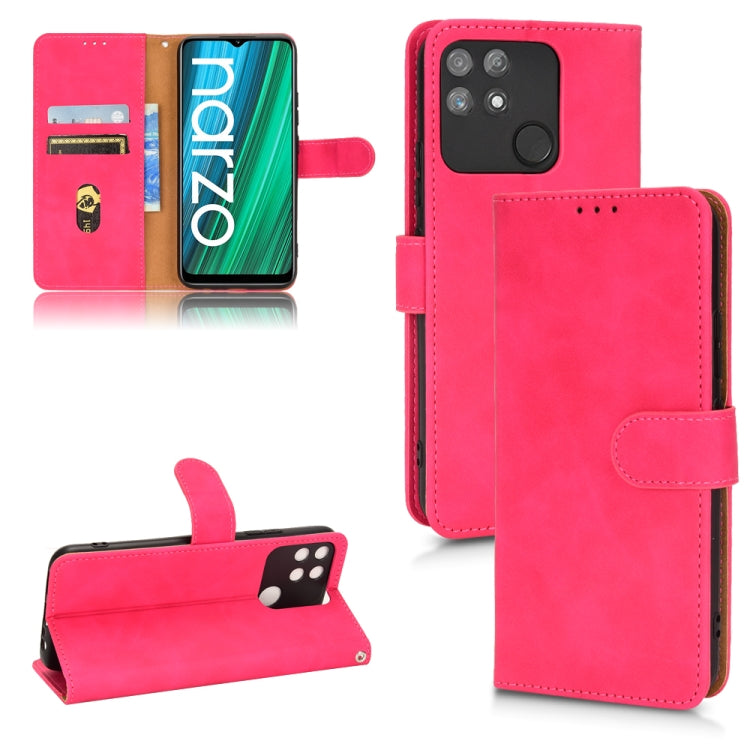 Custodia per telefono in pelle con vibrazione magnetica Skin Feel, For Realme Narzo 50A, For OPPO Reno8 5G, For Asus ROG Phone 6, For Samsung Galaxy M13 4G
