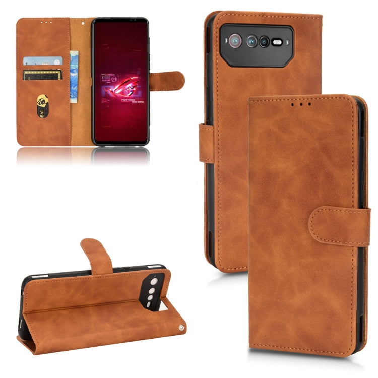 Custodia per telefono in pelle con vibrazione magnetica Skin Feel, For Realme Narzo 50A, For OPPO Reno8 5G, For Asus ROG Phone 6, For Samsung Galaxy M13 4G