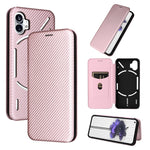Custodia per telefono in pelle con vibrazione magnetica in fibra di carbonio, For Nothing Phone 1, For Realme Narzo 50A, For OPPO Reno8 Pro / Reno8 Pro+