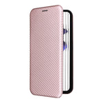 Custodia per telefono in pelle con vibrazione magnetica in fibra di carbonio, For Nothing Phone 1, For Realme Narzo 50A, For OPPO Reno8 Pro / Reno8 Pro+