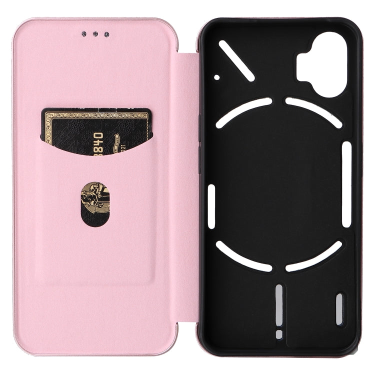 Custodia per telefono in pelle con vibrazione magnetica in fibra di carbonio, For Nothing Phone 1, For Realme Narzo 50A, For OPPO Reno8 Pro / Reno8 Pro+