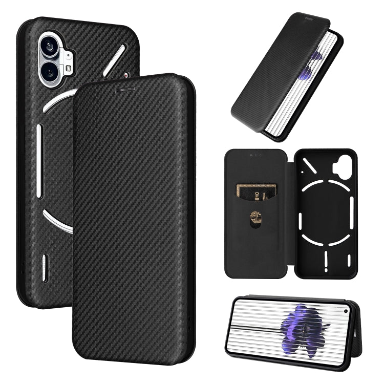 Custodia per telefono in pelle con vibrazione magnetica in fibra di carbonio, For Nothing Phone 1, For Realme Narzo 50A, For OPPO Reno8 Pro / Reno8 Pro+