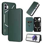 Custodia per telefono in pelle con vibrazione magnetica in fibra di carbonio, For Nothing Phone 1, For Realme Narzo 50A, For OPPO Reno8 Pro / Reno8 Pro+