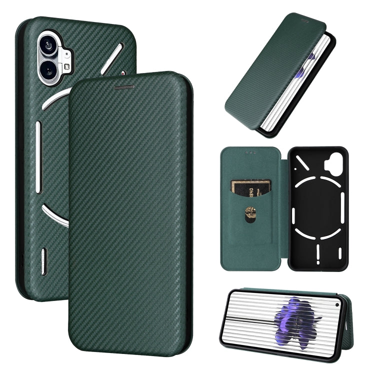 Custodia per telefono in pelle con vibrazione magnetica in fibra di carbonio, For Nothing Phone 1, For Realme Narzo 50A, For OPPO Reno8 Pro / Reno8 Pro+