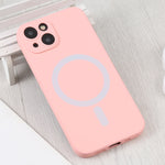 Custodia per telefono Magsafe in silicone liquido, For iPhone 14 Plus, For iPhone 14 Pro Max