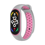 Cinturino in silicone bicolore, For Xiaomi Mi Band 7