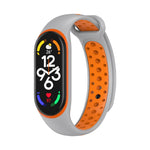 Cinturino in silicone bicolore, For Xiaomi Mi Band 7