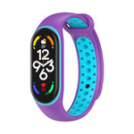 Cinturino in silicone bicolore, For Xiaomi Mi Band 7