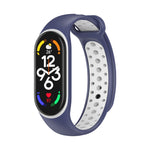 Cinturino in silicone bicolore, For Xiaomi Mi Band 7