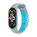 Cinturino in silicone bicolore, For Xiaomi Mi Band 7