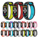 Cinturino in silicone bicolore, For Xiaomi Mi Band 7