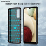 Custodia in TPU in fibra di carbonio con trama spazzolata, For Samsung Galaxy A04s, For Xiaomi 12S Ultra