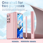 Custodia per telefono pieghevole incernierata galvanica con S Pen Fold Edition, For Huawei Mate X2