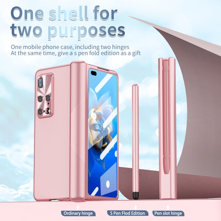 Custodia per telefono pieghevole incernierata galvanica con S Pen Fold Edition, For Huawei Mate X2
