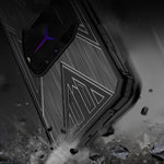 Custodia protettiva in TPU antiurto con texture spazzolata da gioco, For Lenovo Legion Y90