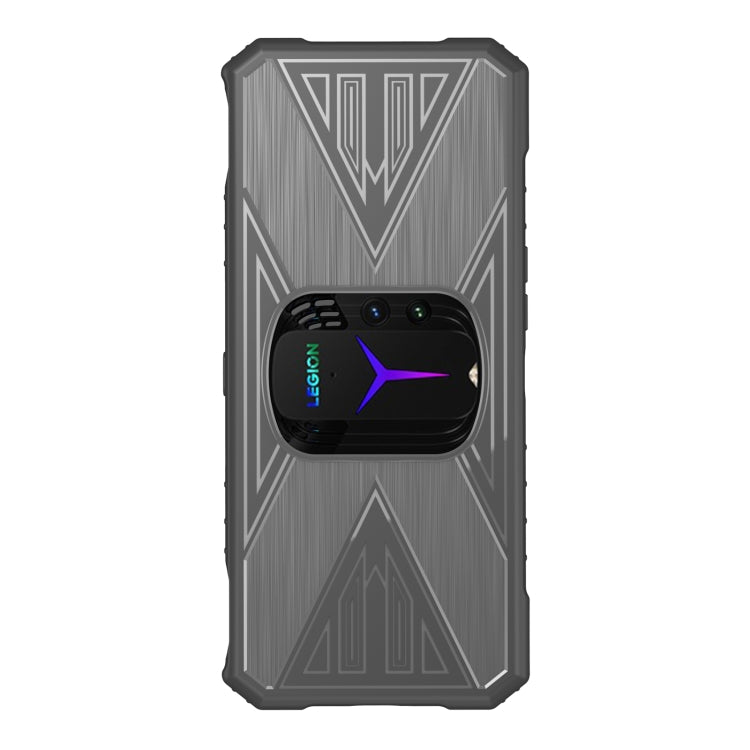 Custodia protettiva in TPU antiurto con texture spazzolata da gioco, For Lenovo Legion Y90
