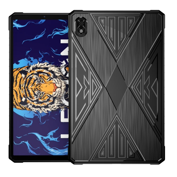 Custodia per tablet in TPU antiurto con texture spazzolata da gioco, For Lenovo Legion Y700