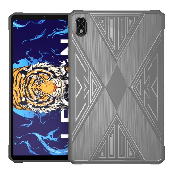 Custodia per tablet in TPU antiurto con texture spazzolata da gioco, For Lenovo Legion Y700