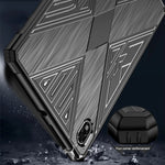 Custodia per tablet in TPU antiurto con texture spazzolata da gioco, For Lenovo Legion Y700