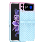 Custodia per telefono antiurto con cerniera sfumata arcobaleno, For Samsung Galaxy Z Flip4