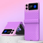 Custodia per telefono antiurto con cerniera sfumata arcobaleno, For Samsung Galaxy Z Flip4