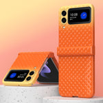 Custodia per telefono antiurto con cerniera sfumata arcobaleno, For Samsung Galaxy Z Flip4