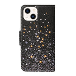 Custodia per cellulare in pelle flip disegno colorato 3D, For iPhone 14