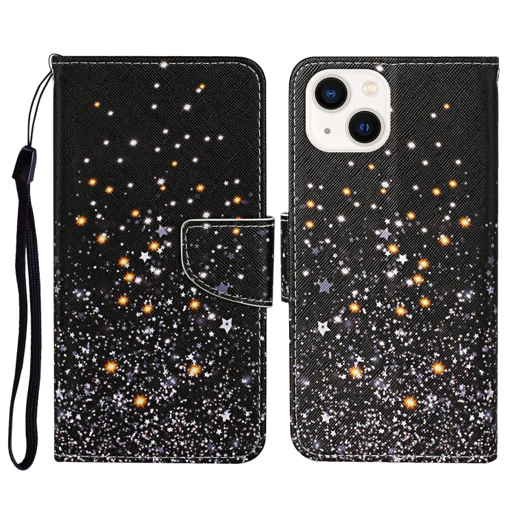 Custodia per cellulare in pelle flip disegno colorato 3D, For iPhone 14 Plus