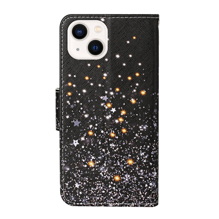 Custodia per cellulare in pelle flip disegno colorato 3D, For iPhone 14 Plus