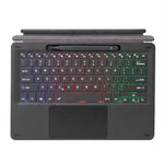 Tastiera Bluetooth touch retroilluminata tricolore KF17S, For Microsoft Surface Pro 8/Pro X