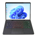 Tastiera Bluetooth touch retroilluminata tricolore KF17S, For Microsoft Surface Pro 8/Pro X