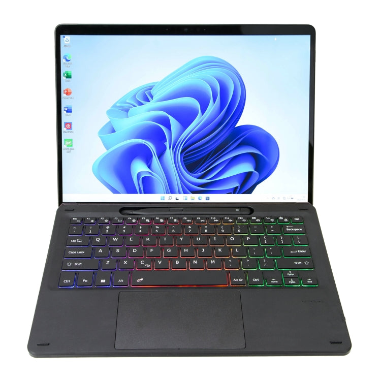 Tastiera Bluetooth touch retroilluminata tricolore KF17S, For Microsoft Surface Pro 8/Pro X