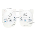 Supporto per baby monitor audio wireless con luce notturna